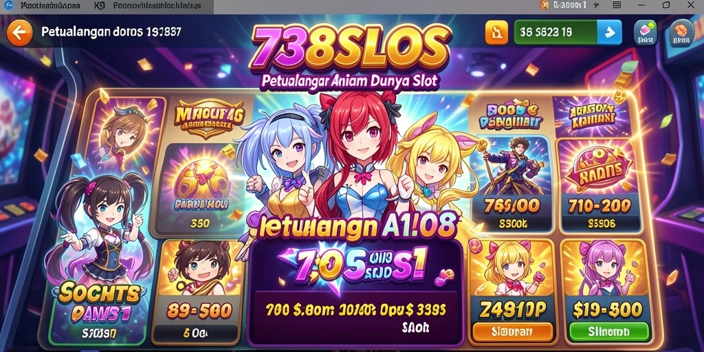 Tampilan gameplay yang menarik dengan karakter Anime yang hidup.