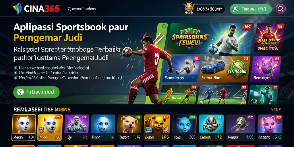 Tampilan gameplay Sportsbook yang menegangkan dan menarik.