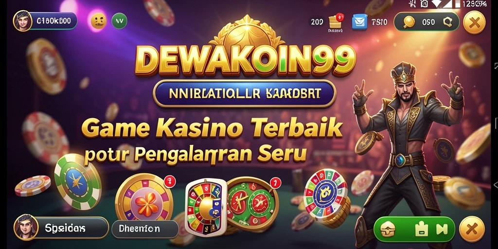 Tampilan permainan seru di DEWAKOIN99 yang menggugah adrenalin.