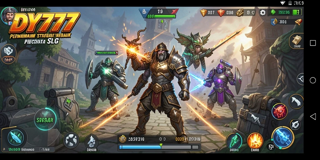 Tampilan gameplay <strong>DY777</strong> yang menegangkan dan penuh strategi.