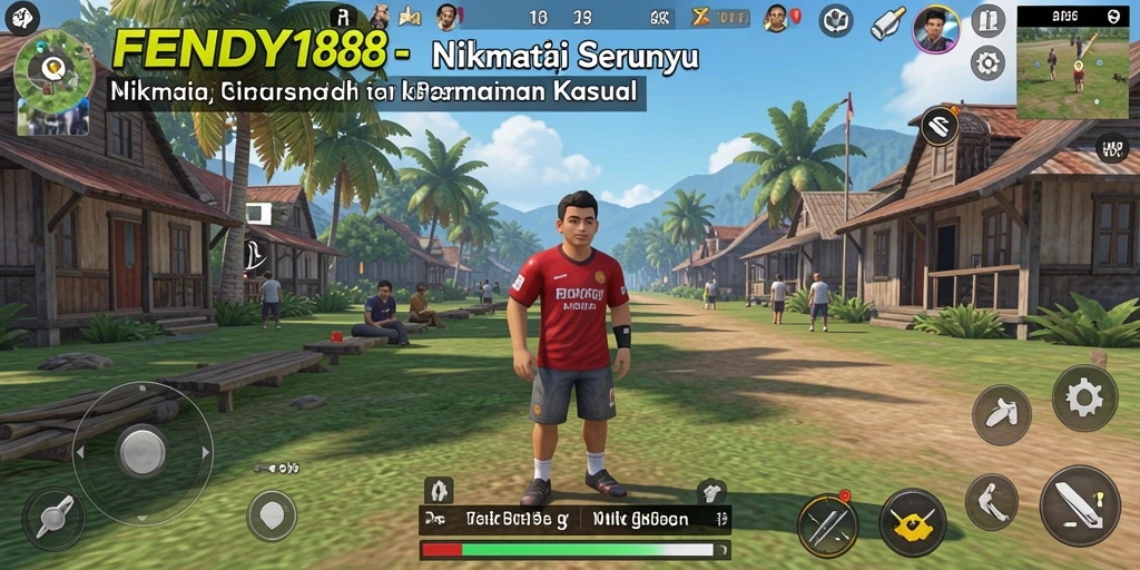 Screenshot tampilan gameplay menarik dari FENDY188.