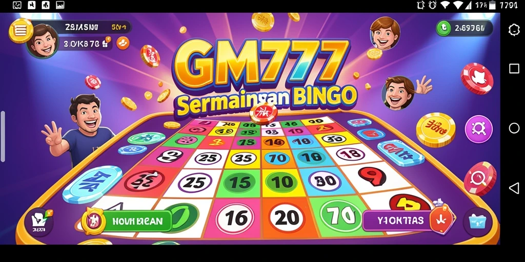 Tampilan gameplay GM777 yang seru dan penuh warna.