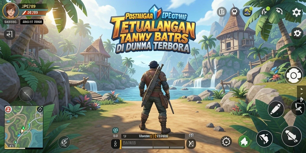 Tampilan gameplay menakjubkan di dunia terbuka JP6789.