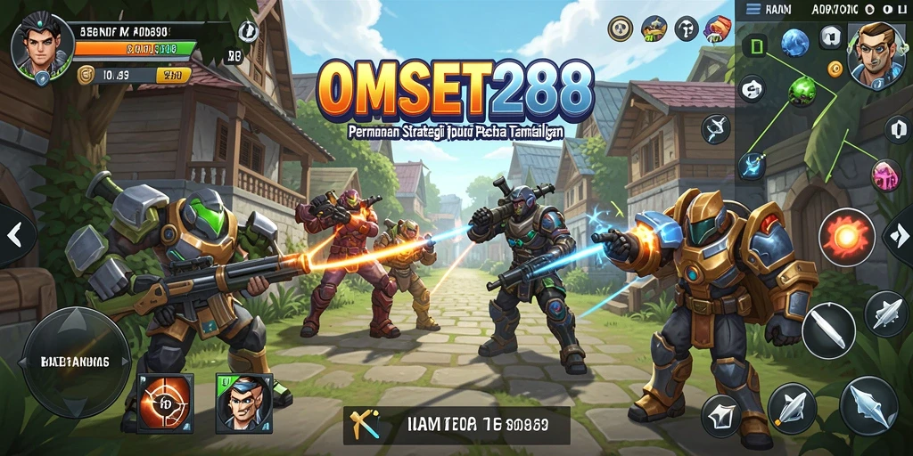Tampilan utama gameplay <strong>OMSET288</strong> dengan aksi strategi yang menarik.