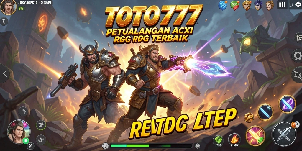 Tampilan gameplay ARPG di TOTO777 yang seru dan mendebarkan.