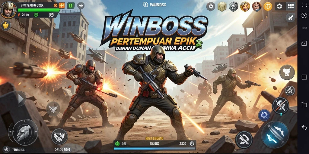 Cuplikan gameplay aksion seru dari WINBOSS.